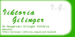 viktoria gilinger business card