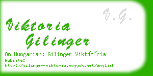 viktoria gilinger business card